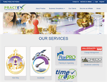 Tablet Screenshot of practex.net